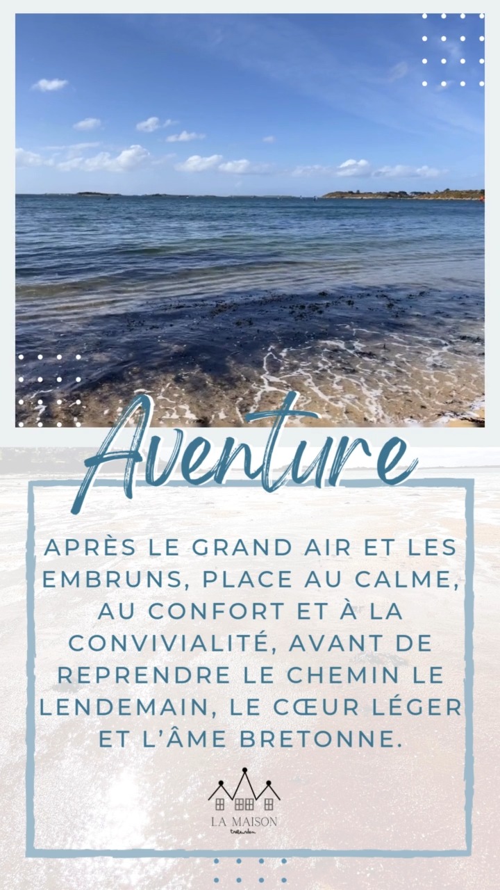 🥾 GR34 • Bretagne • Randonnée

Des kilomètres de sentiers,
le vent breton,
la Côte de Granit Rose sous vos pas…

Et à l’arrivée :
🏡 La Maison Trébeurden

✨ Chambres calmes et confortables
🥐 Petit-déjeuner énergisant, "fait maison" et à base de produits locaux
🥾 Étape idéale pour les randonneurs du GR34

Posez le sac.
Récupérez.
Et repartez sur les chemins bretons.

📍 Trébeurden – Bretagne
 www.lamaisontrebeurden.fr

#GR34 #RandonneeBretagne #Trebeurden #MaisonTrebeurden #CoteDeGranitRose #Randonneurs #SlowTravel #BretagneAuthentique