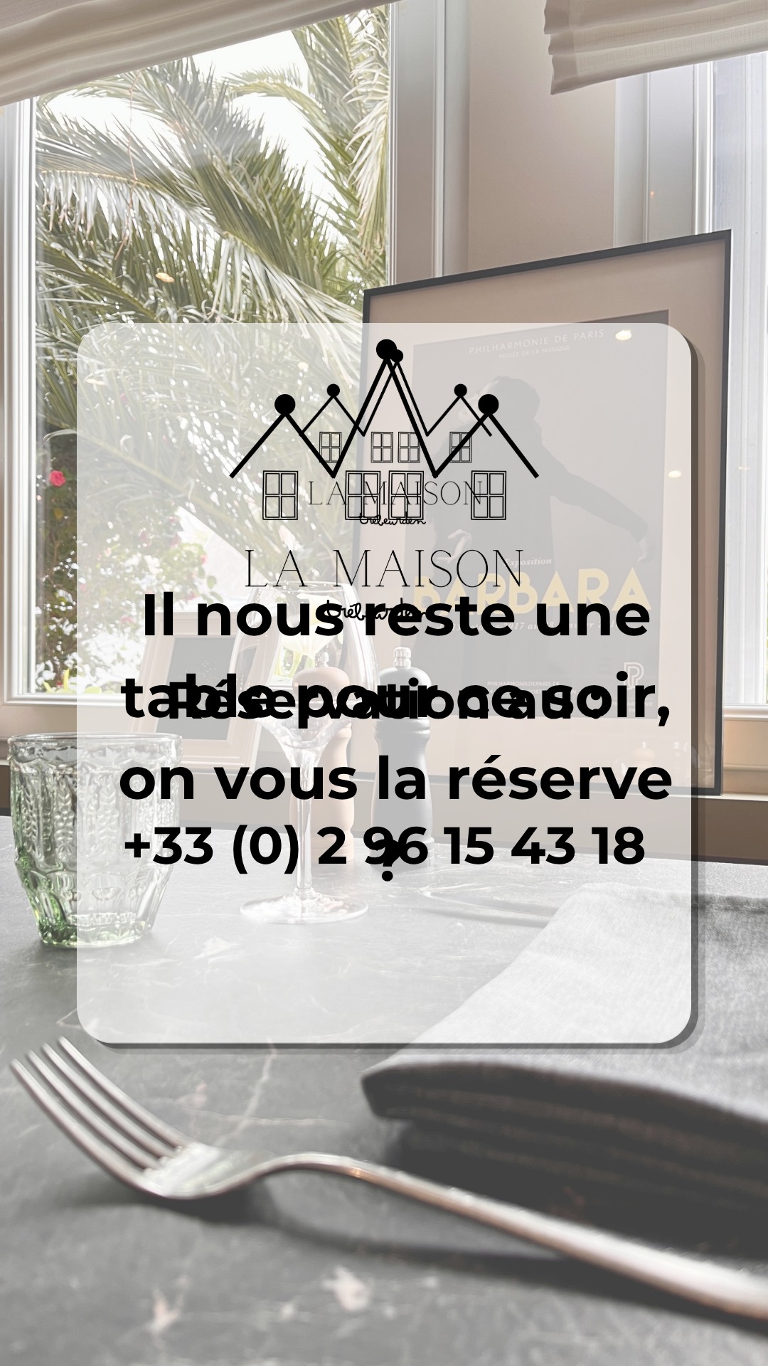 Avez-vous pensez à réserver votre table au #restaurant pour ce soir ?
On vous attend à #Trebeurden ... Réservez en ligne :  urlr.me/7GCWgS