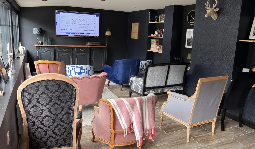 le salon en style théâtre