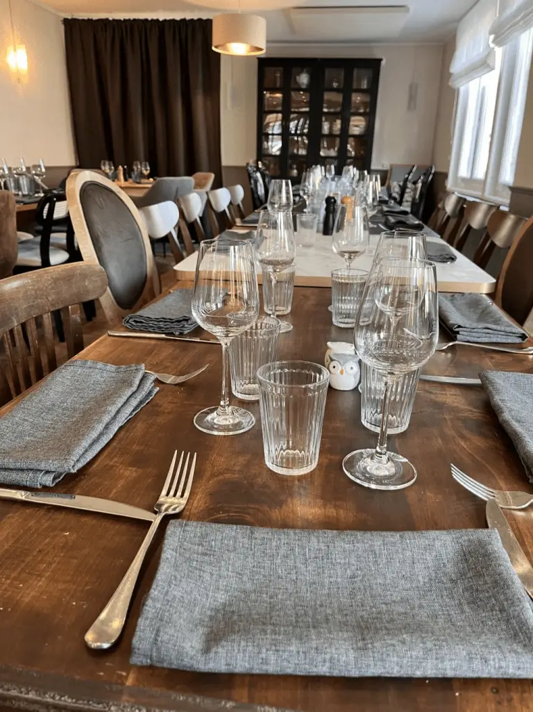 la salle de restaurant en banquet